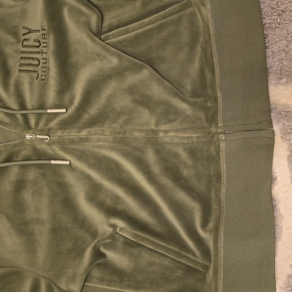 Brand New Olive Green Juicy Couture Hoodie - Picture 6 of 7